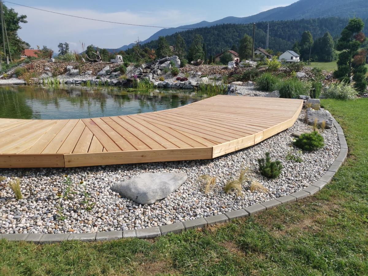 Glamping Happiness With Natural Pool Ribnica Extérieur photo