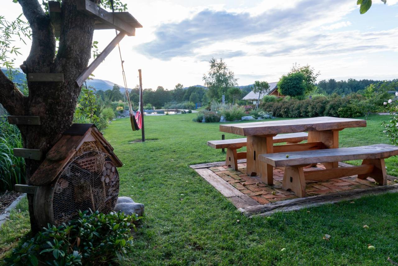 Glamping Happiness With Natural Pool Ribnica Extérieur photo