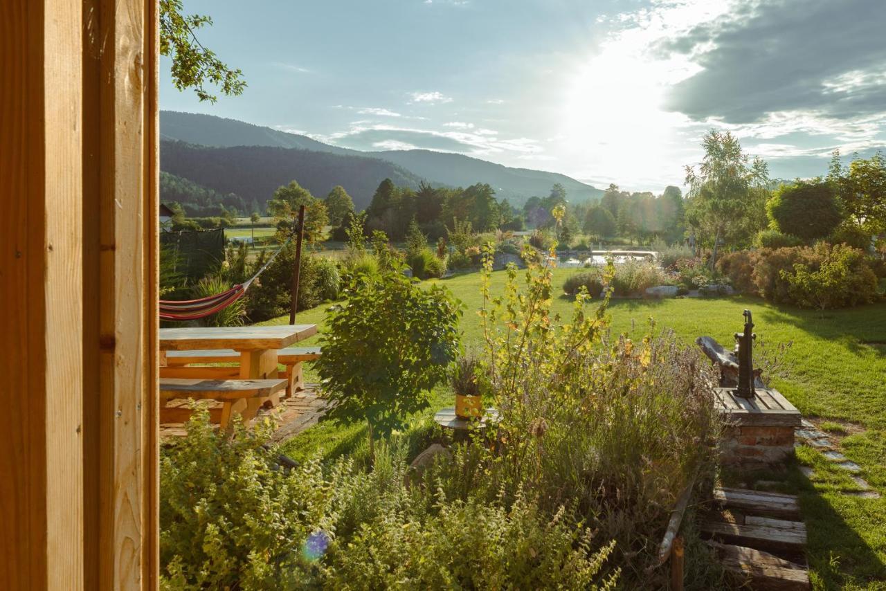 Glamping Happiness With Natural Pool Ribnica Extérieur photo