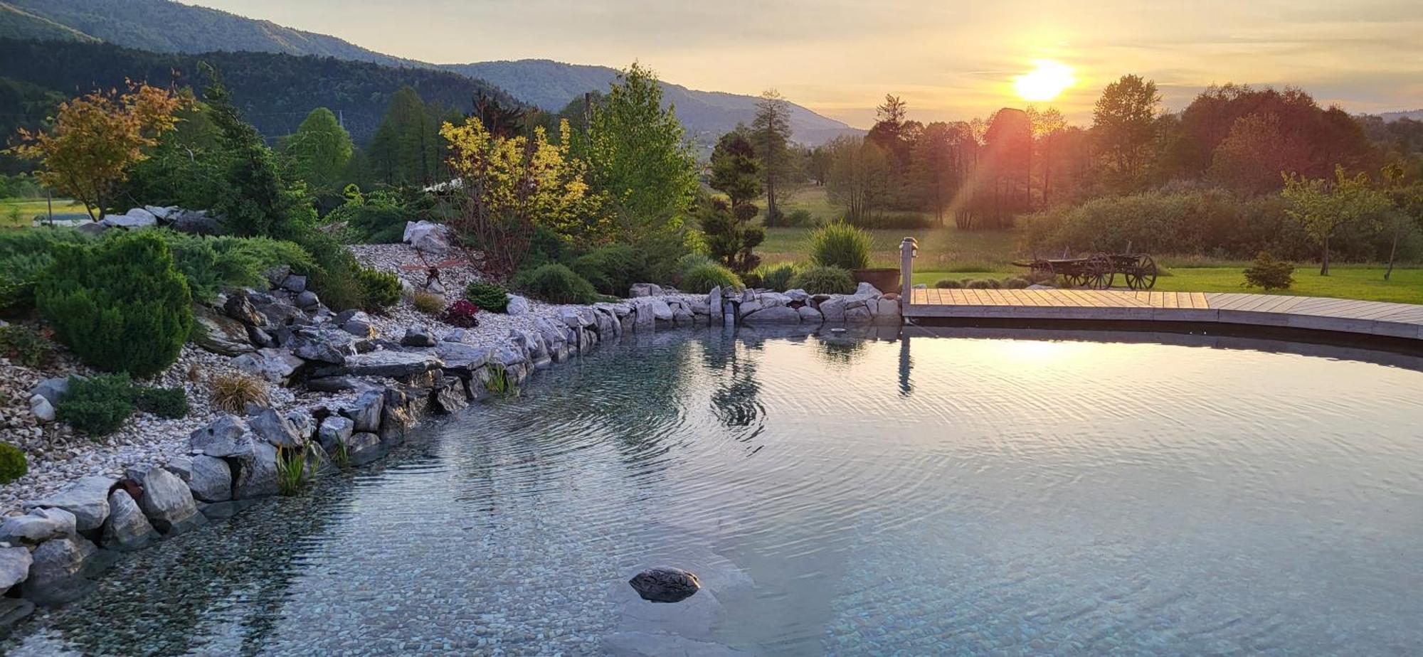 Glamping Happiness With Natural Pool Ribnica Extérieur photo